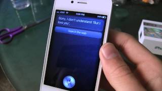 Flirting with Siri - iPhone 4S