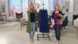 Laurie Felt Pleated Pull-On Skirt on QVC