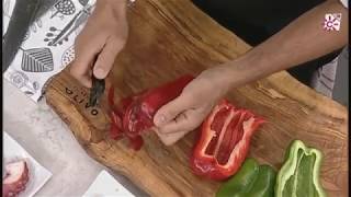 Truco para saltear pimientos