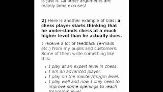 GM Igor Smirnov teach chess - OBJECTIVITY (part 2).