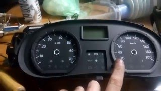 Активация борт. компьютера DACIA LOGAN MCV (часть 1)