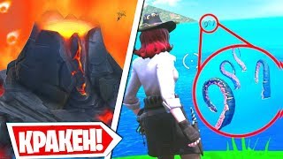 КРАКЕН В ФОРТНАЙТ! ВУЛКАН ПОТУХНЕТ! СКОРО НОВЫЙ ИВЕНТ С ОСЬМИНОГОМ?