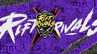 Rift Rivals 2018 - Fase de Grupos - Dia 1