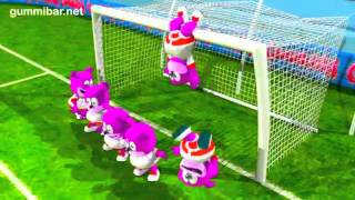 Gummibär  Go For The Goal  World Cup Soccer Song English Funny Gummy Bear USA United States