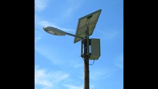 Éclairage Lampadaire Solaire Industriel Partie 2