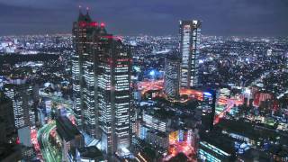 東京夜景 Tokyo Midnight-Tour　新宿高層ビル街