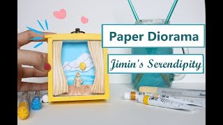 ?Making a Paper Diorama! BTS Serendipity Inspired!?