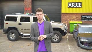 Hummer H2 Murdered using RG Ceramic Black