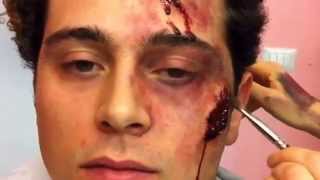 Tutorial make-up sfx lacerazione facciale