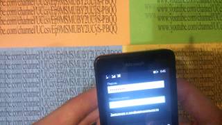 Создаём учётную запись на смартфоне Microsoft Lumia 430 с ОС Windos Phone