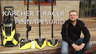 Kärcher T-Racer T350/T450/T550 pinnapesurid