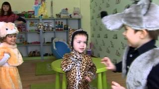 Новогодний утренник в детском саду"Максимка"