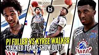 Kyree Walker & Logan Johnson vs PJ Fuller WAS TOO LIT!!! Stacked Teams DUNKING ON Each Other!!