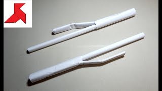 DIY - Как сделать дубинку ДЗЮТТЭ из бумаги А4 своими руками?
