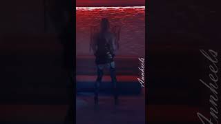 Ania- Halloween party in black high heels #shorts #legs #dance
