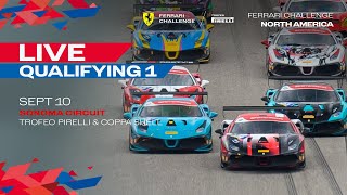 Ferrari Challenge North America - Sonoma Circuit, Qualifying 1