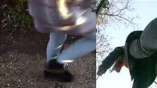 Girl trample my hidden phone (FAIL)