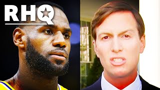 SMUG Jared Kushner Snidely Attacks NBA Strike