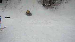Snow rafting