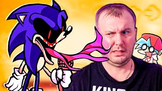 Новая Версия СОНИКА EXE vs Бойфренда Friday Night Funkin' Vs FNF Too-Slow encore (Fan-made)