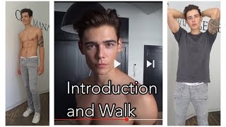 Mario Adrion- Model: Introduction and Walk 2016