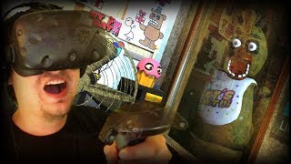 A TERRIFYINGLY SCARY NEW VR FIVE NIGHTS AT FREDDYS!!! | Night 1