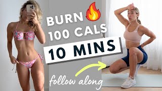 FAT BURNING CARDIO WORKOUT INTENSE & SWEATY HIIT