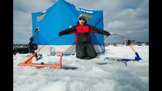 Automatic Fisherman vs Jaw Jacker  (ICE FISHING TIPS)