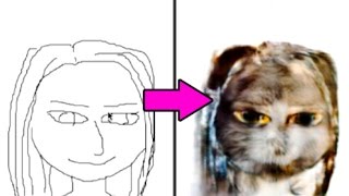 АХАХА! ЛЮБОЙ РИСУНОК ПРЕВРАЩАЕТСЯ В КОТА! Edge2cats