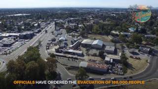 America watches Oroville dam as 188,000 are evacuated HD