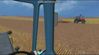 Дискуем зябь на Т-150К-09 и МТЗ-2022 с БДТ-7 и БДМ-3х4. FarmingSimulator2015