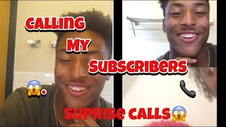 Suprising my subscribers by facetiming and calling their number??‼️