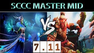 Sccc [Death Prophet] vs [Troll Warlord] ► Dota 2 7.11