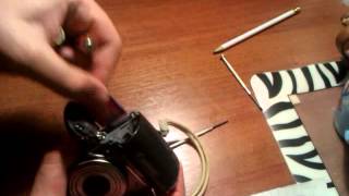 Ремонт Canon A590 (быстро разряжается батарея)