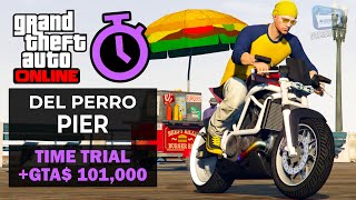 GTA Online - Time Trial - Del Perro Pier (Under Par Time)