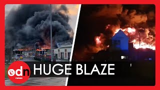 Bradford Fire: Huge Blaze Near Railway Causes Severe Disruption