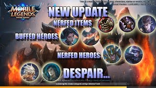 NEW UPDATE - ITEMS, TALENTS AND HANABI MOBILE LEGENDS NEWS