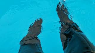 Wet Boots in the Pool