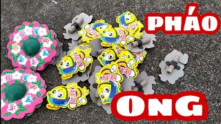 Tiếp TỤC ĐỐT 1 HỘP PHÁO ONG VÀ 2 QUẢ PHÁO QUAY CỰC CHẤT/ SƠn Troll PháO HoA