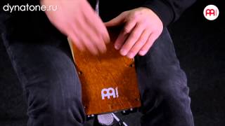 Мини кахон MEINL SCAJ1NT LB | Демонстрация звучания. Как играть на кахоне