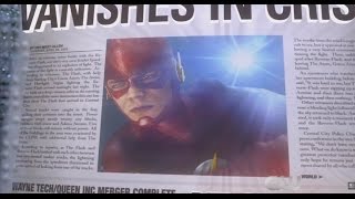 Газета из будущего в сериале "Флэш/The Flash"