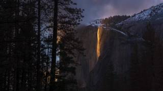 Firefall 2017 Timelapse Yosemite National Park