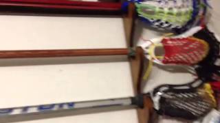 Lacrosse Stick Rack and other Magical things