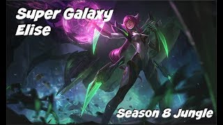 League of Legends: Super Galaxy Elise Jungle Gameplay