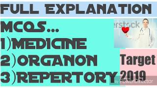 HOMOEOPATHY  MCQS....Materia,Organon,Repertory/MD/MO & other medical entrance exams