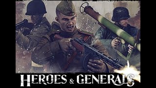 Heroes & Generals.  Схватка.  Германия vs СССР.  Трофейный ППШ.