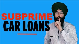 Subprime Auto Loans - Crisis In The Auto Industry