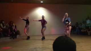 Ladies MTV style The Dolls Dance Group Performance, 1st night of Prague Zouk Congress, March 2013