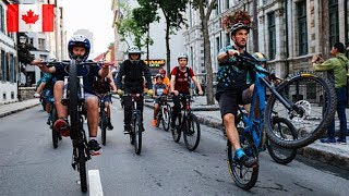 150 RIDERS EN WHEELING DANS QUEBEC !