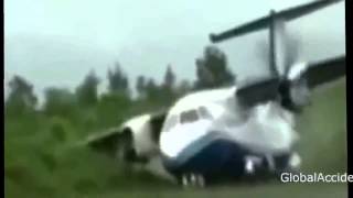 Как падают самолеты